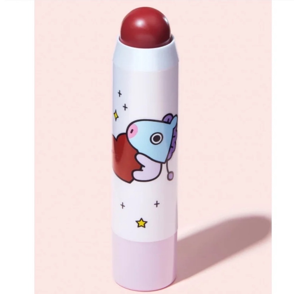 The Creme Shop BT21 Moonwalk Lip + Cheek Chic Stick Tinted Essence Mang NEW